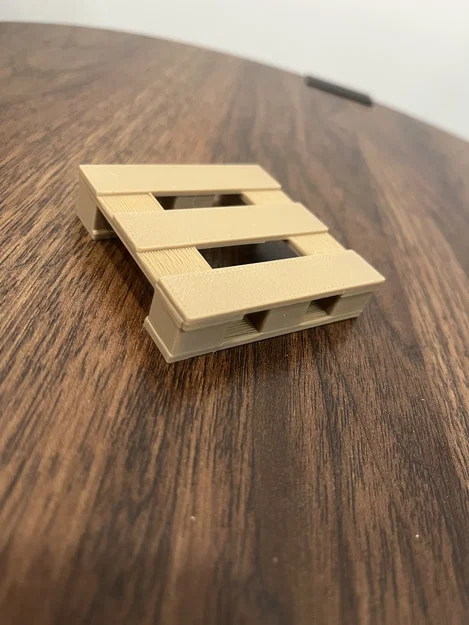 Miếng lót ly hình pallet (Pallet Coaster) độc đáo cho bàn làm việc - Image 2