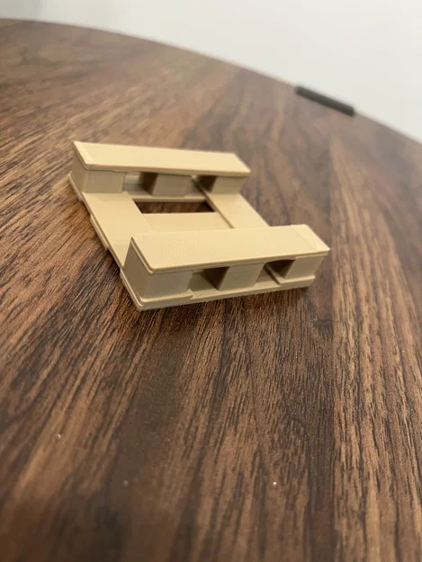 Miếng lót ly hình pallet (Pallet Coaster) độc đáo cho bàn làm việc - Image 3