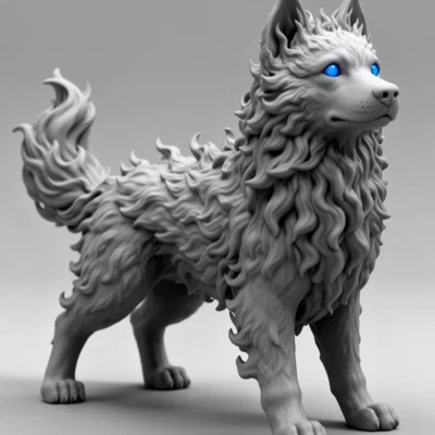 Chú cún lửa (Nằm trong bộ sưu tập D+D saga elements)