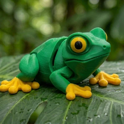 Mô hình ếch khớp nối linh hoạt (Articulated Frog)