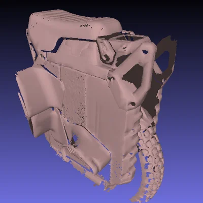 Mô hình 3D Scan xe điện một bánh Leeperkim Oryx hỗ trợ thiết kế