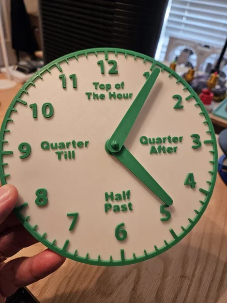 Mô hình đồng hồ analog giáo dục (Analog Teaching Clock) - Image 1