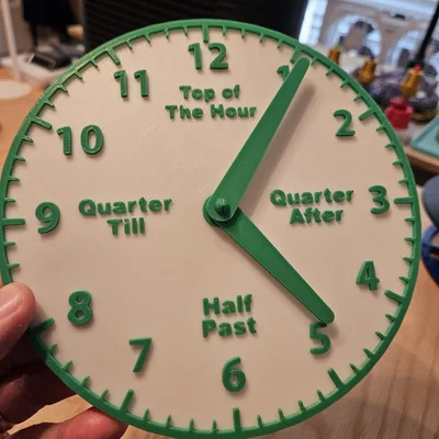 Mô hình đồng hồ analog giáo dục (Analog Teaching Clock)