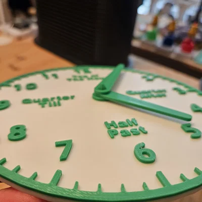Mô hình đồng hồ analog giáo dục (Analog Teaching Clock)