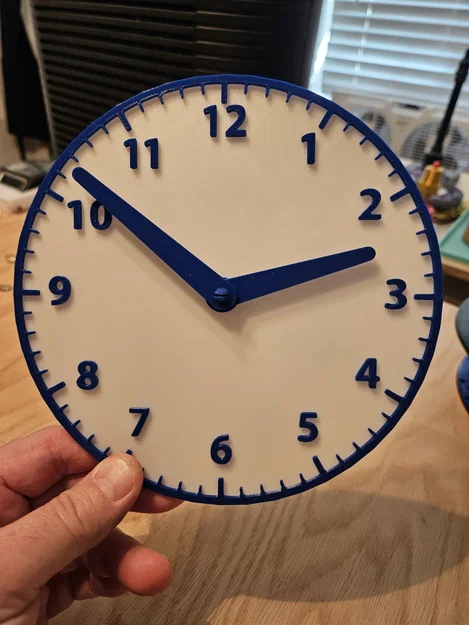 Mô hình đồng hồ analog giáo dục (Analog Teaching Clock) - Image 3