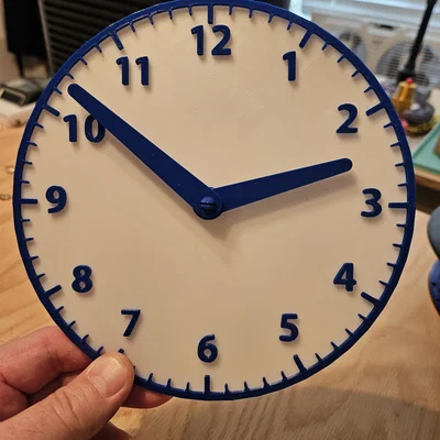 Mô hình đồng hồ analog giáo dục (Analog Teaching Clock)