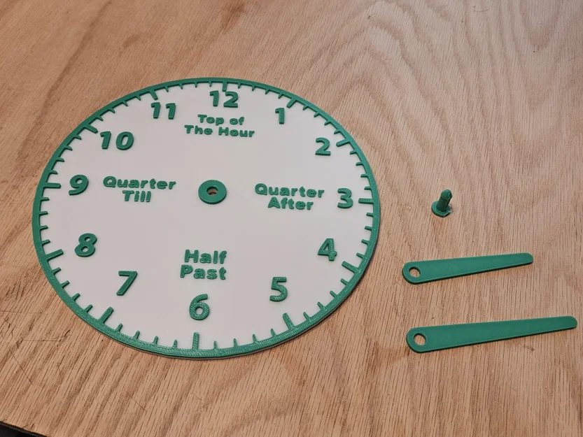 Mô hình đồng hồ analog giáo dục (Analog Teaching Clock) - Image 5