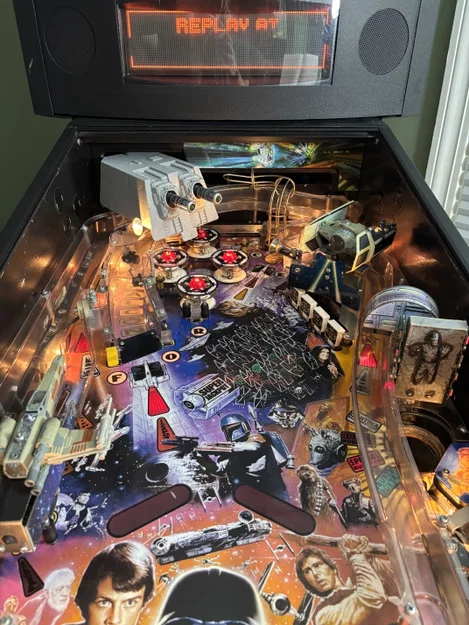 Linh kiện Turbolaser thay thế cho máy Pinball Sega Star Wars Trilogy 1997 - Image 2