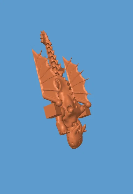 Mô hình rồng Toothless 3D cử động linh hoạt (Articulated Toothless Dragon) - Image 3