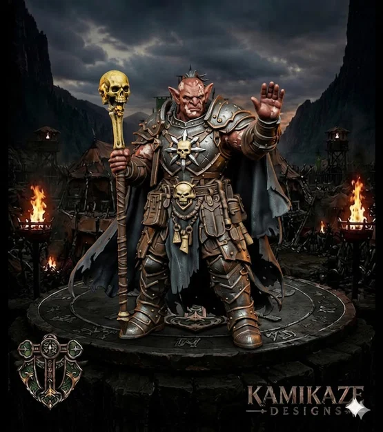 Hobgoblin Cleric - Mô hình nhân vật cho game - Image 1