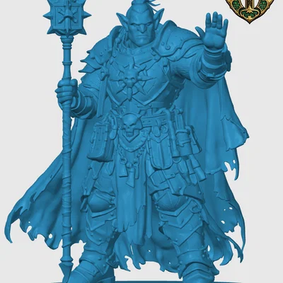 Hobgoblin Cleric - Mô hình nhân vật cho game
