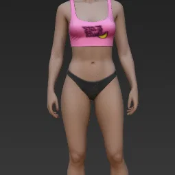 Mô hình nhân vật nữ trong GTA 5 - Đồ chơi in 3D cho game thủ