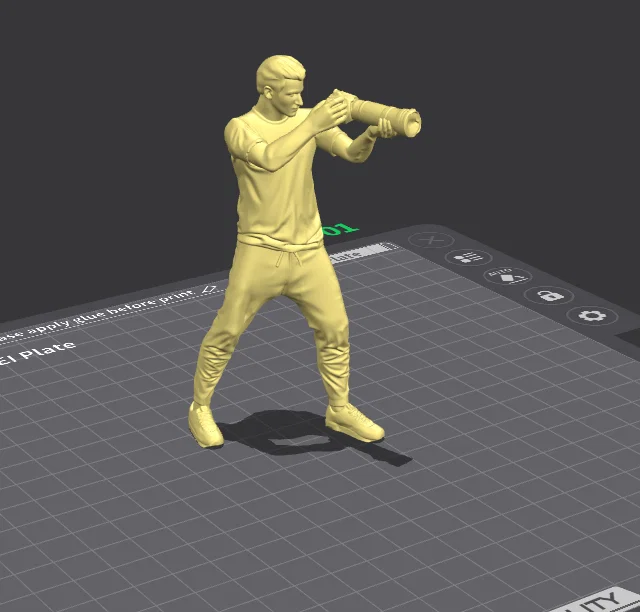 Mô hình 3D nhiếp ảnh gia NPC từ GTA 5 - Image 2