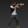 Mô hình 3D nhiếp ảnh gia NPC từ GTA 5 - Thumbnail 4