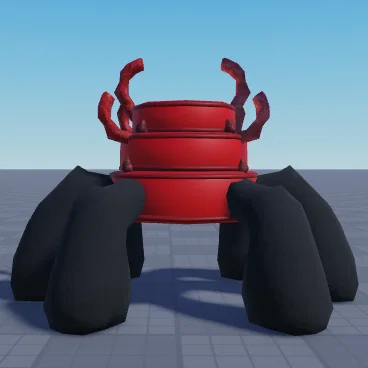 Mô hình 3D Toothache (Quái vật bánh kem) - Đồ chơi trang trí Roblox