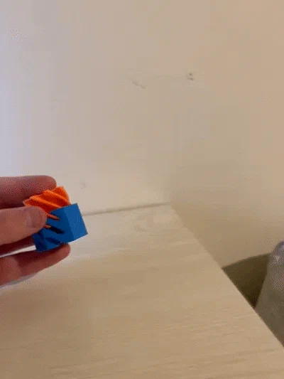 Mô hình đồ chơi giải tỏa căng thẳng Spiral Hexagon in 3D độc đáo - Image 2