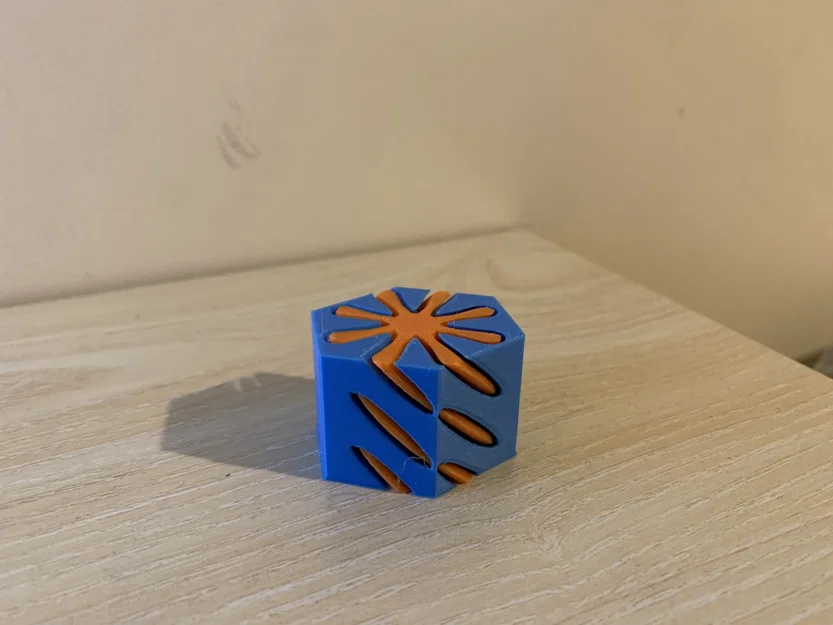 Mô hình đồ chơi giải tỏa căng thẳng Spiral Hexagon in 3D độc đáo - Image 3