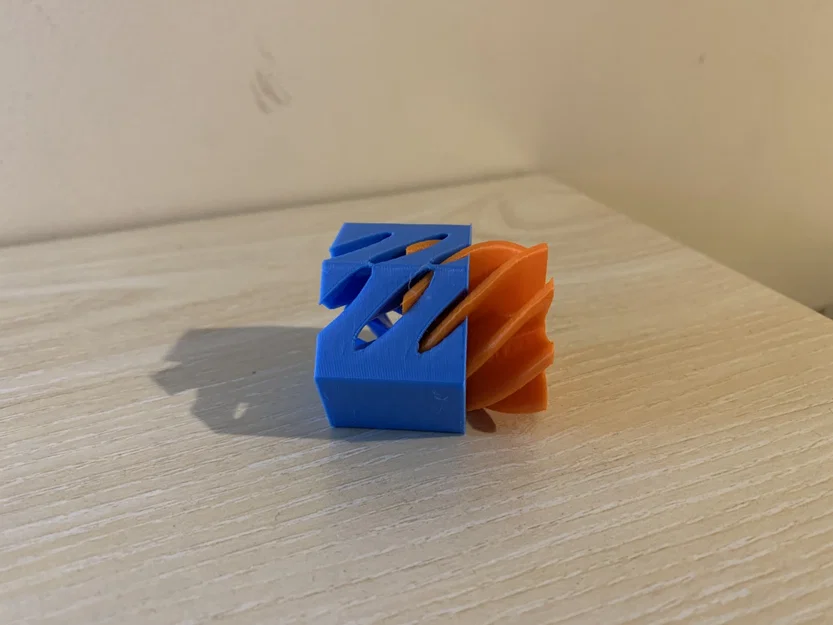 Mô hình đồ chơi giải tỏa căng thẳng Spiral Hexagon in 3D độc đáo - Image 4
