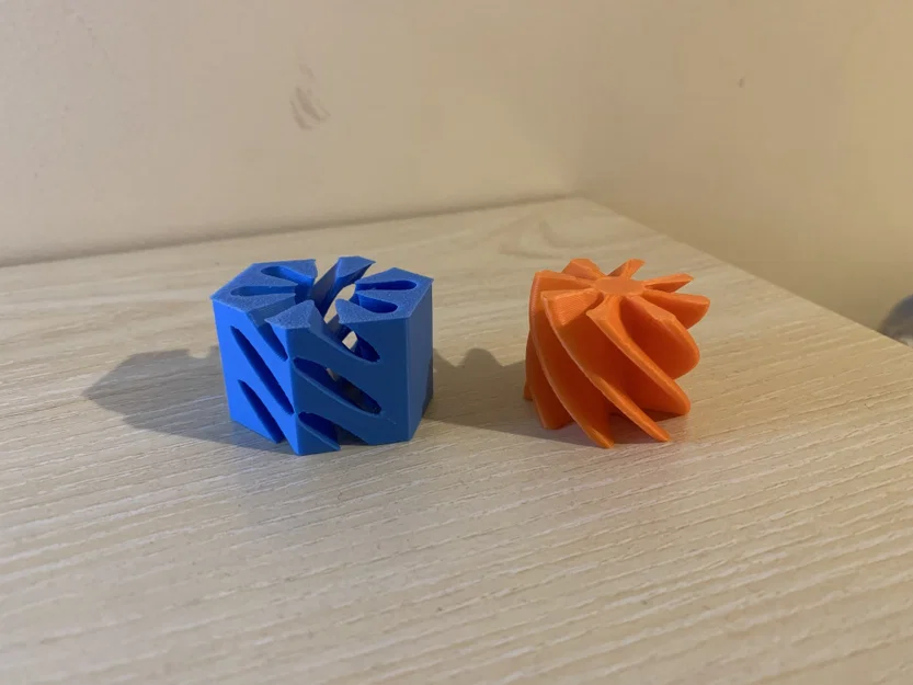 Mô hình đồ chơi giải tỏa căng thẳng Spiral Hexagon in 3D độc đáo - Image 5