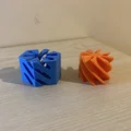 Mô hình đồ chơi giải tỏa căng thẳng Spiral Hexagon in 3D độc đáo - Thumbnail 5
