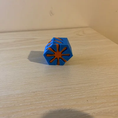 Mô hình đồ chơi giải tỏa căng thẳng Spiral Hexagon in 3D độ… 7