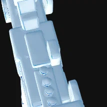 Tay cầm phóng đồ chơi cải tiến EZ Power Grip Launcher 3D