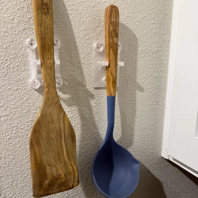 Móc treo dụng cụ bếp thông minh bằng ghim (Spatula Hanger)