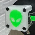 ALIEN REMIX - Nắp che động cơ trục X Ender 3 (Pro) kèm ngàm endstop offset 3mm - Thumbnail 1