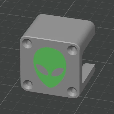 ALIEN REMIX - Nắp che động cơ trục X Ender 3 (Pro) kèm ngàm endstop offset 3mm - Image 2
