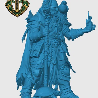 Mô hình Hobgoblin Druid cho game nhập vai