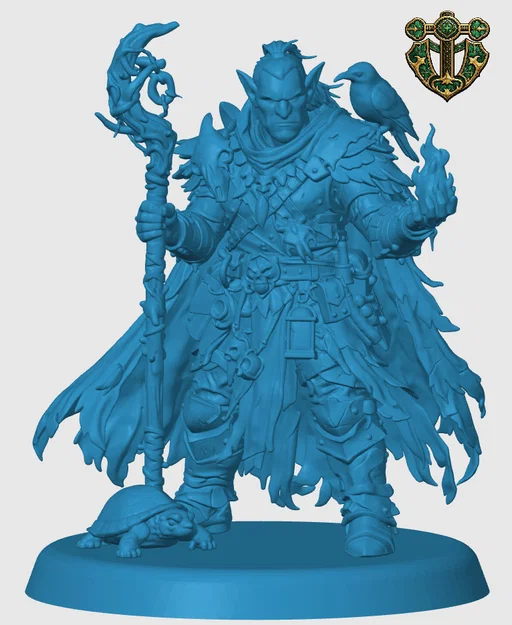 Mô hình Hobgoblin Druid cho game nhập vai - Image 3