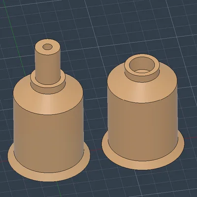 Bộ con lăn đỡ cuộn nhựa in 3D Filament Spool Roller M3x40 tự in