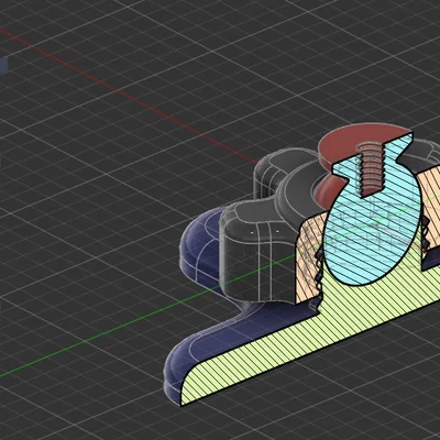 Khớp cầu khóa có tham số (tương thích Fusion360)