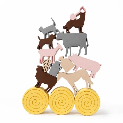 Farm Animal Stack - Trò chơi xếp hình thú nông trại rèn luyện kỹ năng