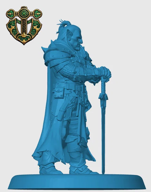 Mô hình Hobgoblin Fighter cho game nhập vai - Image 2