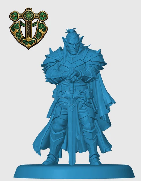 Mô hình Hobgoblin Fighter cho game nhập vai - Image 3