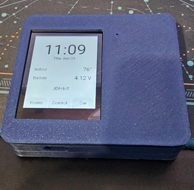 Vỏ hộp in 3D cho màn hình cảm ứng ESP32-S3 2.8" tích hợp RFID - Image 1