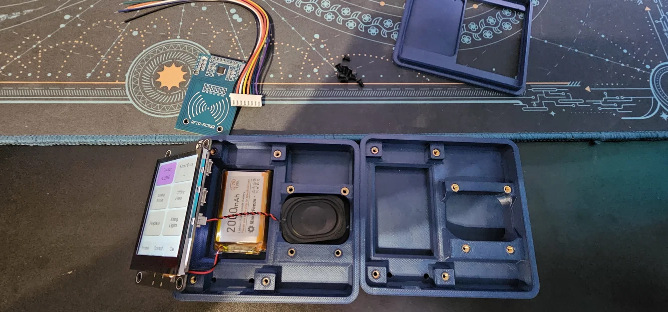 Vỏ hộp in 3D cho màn hình cảm ứng ESP32-S3 2.8" tích hợp RFID - Image 4