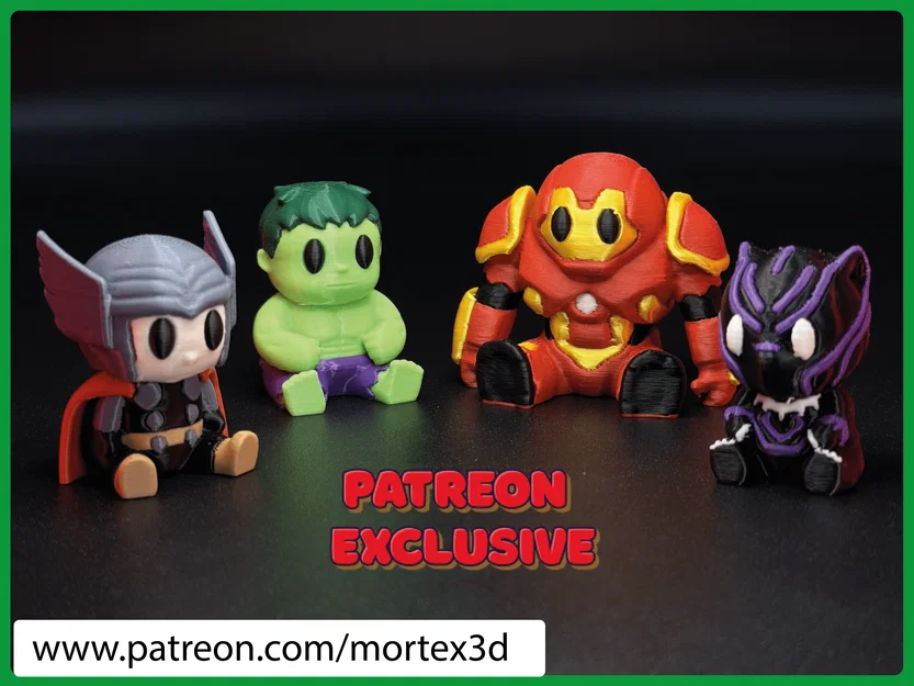 Mô hình Iron Man Mini Chibi - Thiết kế in 3D độc đáo - Image 2