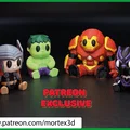 Mô hình Iron Man Mini Chibi - Thiết kế in 3D độc đáo - Thumbnail 2
