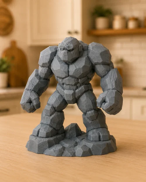 Mô hình Stone Golem Guardian - Image 1