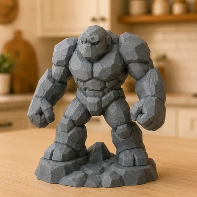 Mô hình Stone Golem Guardian