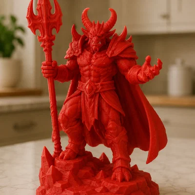 Demon Lord Cầm Quyền Trượng Ba Chĩa