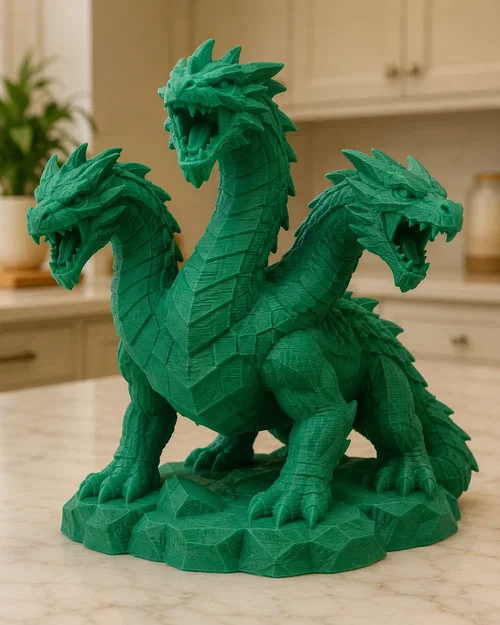 Mô hình Quái vật Hydra ba đầu - Image 1