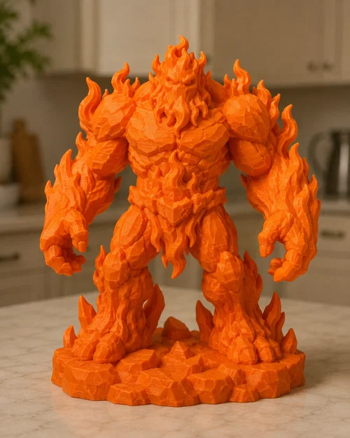Mô hình Lava Elemental Brute (Quái thú Nham thạch) - Image 1