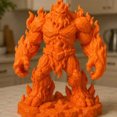 Mô hình Lava Elemental Brute (Quái thú Nham thạch)