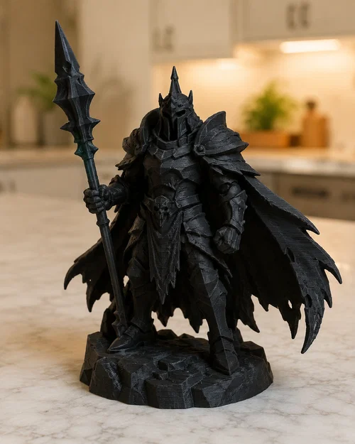 Dark Knight Reaper with Spear - Kỵ Sĩ Hắc Ám Cầm Thương - Image 1