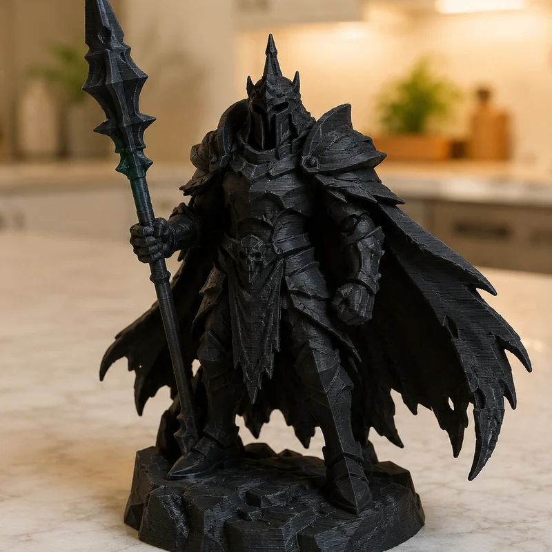 Dark Knight Reaper with Spear - Kỵ Sĩ Hắc Ám Cầm Thương