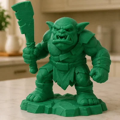 Goblin Brute with Cleaver - Mô hình yêu tinh lực lưỡng với dao phay
