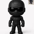Mô hình Chibi Black Noir (The Boys) - Thumbnail 1